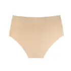 Bye Bra Invisible High Brief aukšto liemens kelnaitės 2-pack Nude & Black – L — Nuotrauka 4