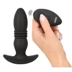 ANOS RC толкающий дилдо – 14.4 см – Черный Фото num