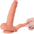 SHEQU Hayden dubultā stimulators vibrators – 16 cm (6.3″) – miesas krāsa — Foto 9