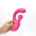 CRUSHIOUS Pleaser кролик-вибратор с вращающейся стимуляцией – 17.7 cm (7″) – розовый — Фото 7