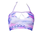 Tops ar lencītēm un acu uzlīmju komplekts – One Size Foto 8