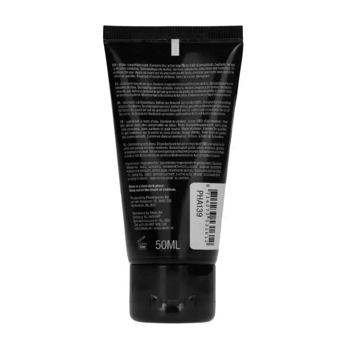 CBD Cannabis lubrikants uz ūdens bāzes – 50 ml Foto 3