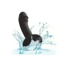 CalExotics išlenktas analinis dildo – 15 cm (6″) – Juodas — Nuotrauka 6
