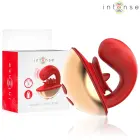INTENSE Mariah U-formas dubultais vibrators – sarkans — Foto 1