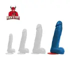 Hoenir XL Intimate Model with Removable Suction Cup – 19 cm (7.5″) – Blue — Photo 3