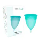 Stercup менструальная чаша, силикон FDA – аквамарин – S (15 мл) — Фото 2