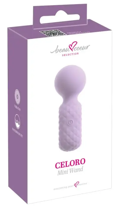 beau cœur Celoro Mini Wand вибратор – 11.4 cm (4.5″) – розовый