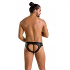 Passion 041 Open Briefs – Black – S/M — Photo 2