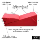 Love Cushion Set – Red — Photo 10