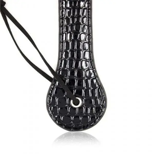 Pejcz-Paletta Crocodile Spank Paddle black Foto 3