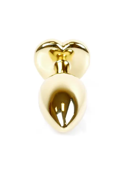 Jewellery Gold Heart Plug – 7 cm – Raudonas Photo