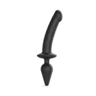 Strap-On-Me Switch Plug-In Hybrid Model S Dildo – Black — Photo 1