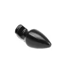 Storas analinis kištukas S – 12 cm (4.7″) – Juodas — Nuotrauka 4