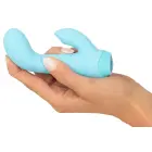 Cuties Mini truša vibrators – 13.7 cm – zils — Foto 8