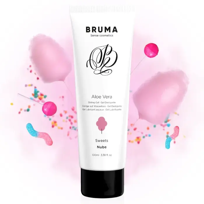 BRUMA Aloe Vera Water-Based Glide Gel Sweets Aroma – 100 ml