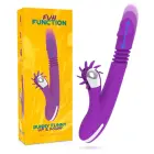 FUN FUNCTION Bunny Funny Up & Down 2.0 truša vibrators – 24 cm – rozā — Foto 1