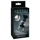 Pipedream Fetish Fantasy Super Suckers – sukami vakuuminiai spenelių siurbtukai – juodi – 10 cm — Nuotrauka 1