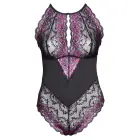 Cottelli CURVES Body Lace 2XL Floral Lace Bodysuit – 2XL — Photo 5