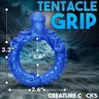 Poseidon's Octo-Ring – Silicone Cock Ring – Blue — Photo 8