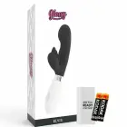 Dorcel Glossy Elvi – вибратор-кролик с двойным мотором – 10 режимов, силикон – чёрный – 12 см — Фото 7