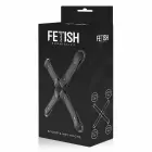 Fetish Submissive регулируемый соединитель для наручников из искусственной кожи – чёрный — Фото 2