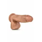 COVERBOY Manny the Fireman – anatominis PVC dildo su siurbtuku – kūno spalvos – 17,7 cm — Nuotrauka 4