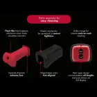 CockBlock FROT Masturbator – 20 cm (7.9″) – Black and Red — Photo 6