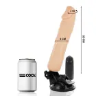 BASECOCK Vibrating Model с пультом управления гибкий вибратор – 20 см (7.9″) – телесный — Фото 2