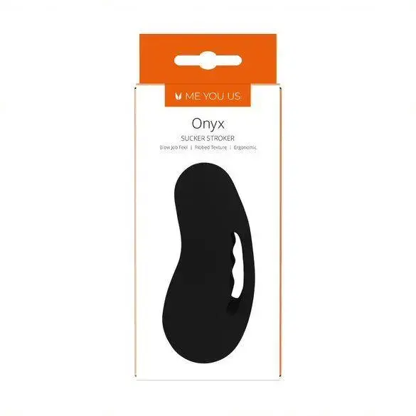 Мастурбатор Me You Us Onyx Sucker Stroker – черный