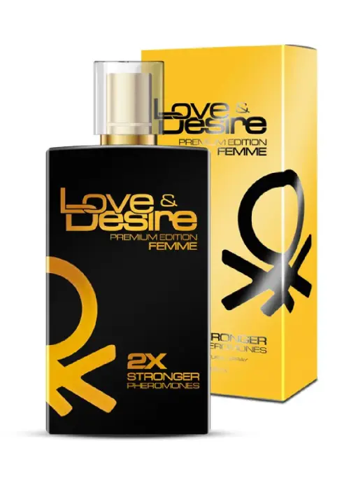 Love Desire GOLD Pheromone Perfume for Women – 100 ml