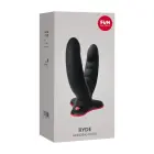 Fun Factory Ryde elastīgs divpusējs dildo – 12.3 cm (4.8″) – melns — Foto 1