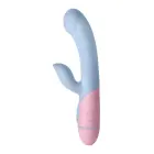 FemmeFunn FFIX Rabbit Dual-Action Vibrator – 20.3 cm (8″) – Blue — Photo 3