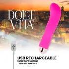 Dolce Vita Pink Two vibrators – 13.2 cm (5.2″) – rozā — Foto 5