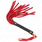 KINK punane seemisnahast mini piits 30 cm – kompaktne löögiriist — Foto 1