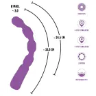 Высокопроизводительный шариковый вибропуля – 33 cm (13″) – розовый — Фото 10