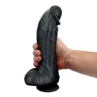 Kiotos Cox MEGA 06 – realistic PVC dildo – black – 28 cm — Photo 2
