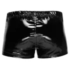 Black Level Shiny Vinyl Pants with Metal Zip – S — Photo 7