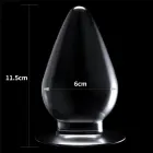 LoveToy Flawless Clear Anal Plug – anālais spraudnis – caurspīdīgs – 11,4 cm — Foto 5