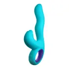 FemmeFunn Klio Triple Action вибратор – 21.3 см (8.4″) – бирюзовый — Фото 4