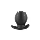 Išskleidžiamasis 4 krypčių analinis kištukas – 10 cm – Juodas Photo