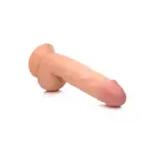 POP realistlik dildo munandite ja iminapaga – 21 cm (8.25″) – värviline — Foto 3