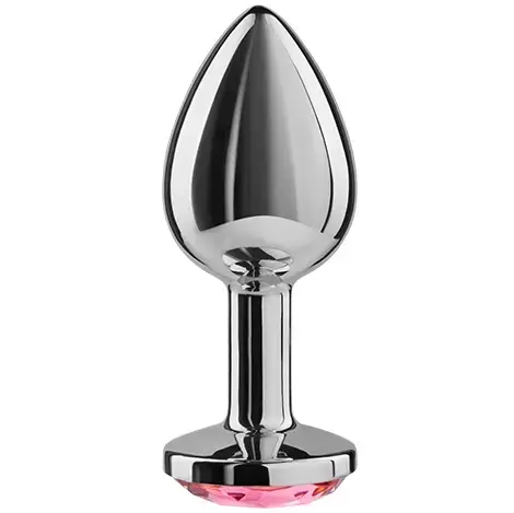 Алюминиевая анальная пробка Secret Play – 8 см – розовый