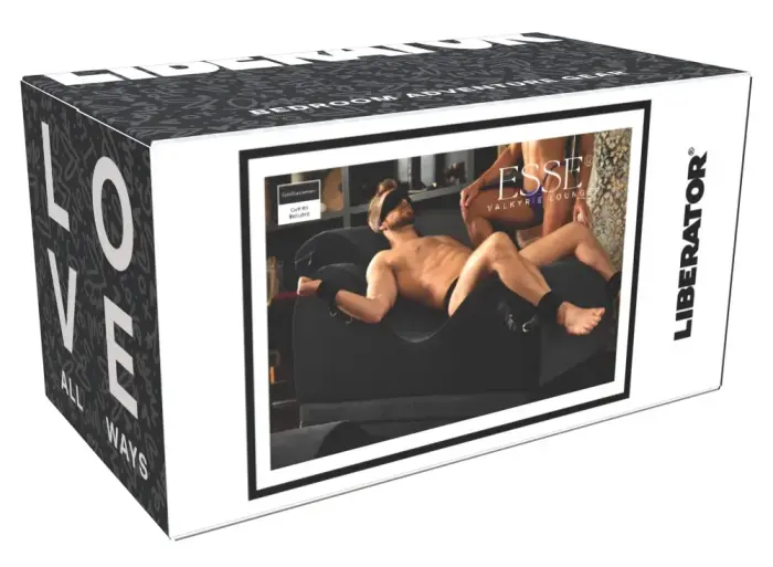 Liberator Black Label Esse Sex Lounger – Black