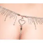 Cottelli LINGERIE Rhinestone Lace String – Black – S-L — Photo 4