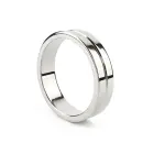 Mr. Steel Single Grooved varpos žiedas – 5.5 cm — Nuotrauka 1