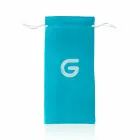 Glas No. 13 – curved glass anal plug with pull ring – M — Photo 8
