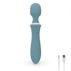 The Orchid wand masāžas vibrators – 22.5 cm (8.85″) – zils — Foto 3