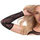 Cottelli Fantasy Lace Bodysuit with Open Cups and Open Crotch – Black – L/XL — Photo 5