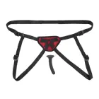 Sportsheets Saffron silikona strap-on komplekts – 12.7 cm (5″) – sarkans — Foto 1
