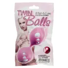 Twin Balls vibrējošas Kēgeļa bumbiņas – ABS/TPR Foto 1